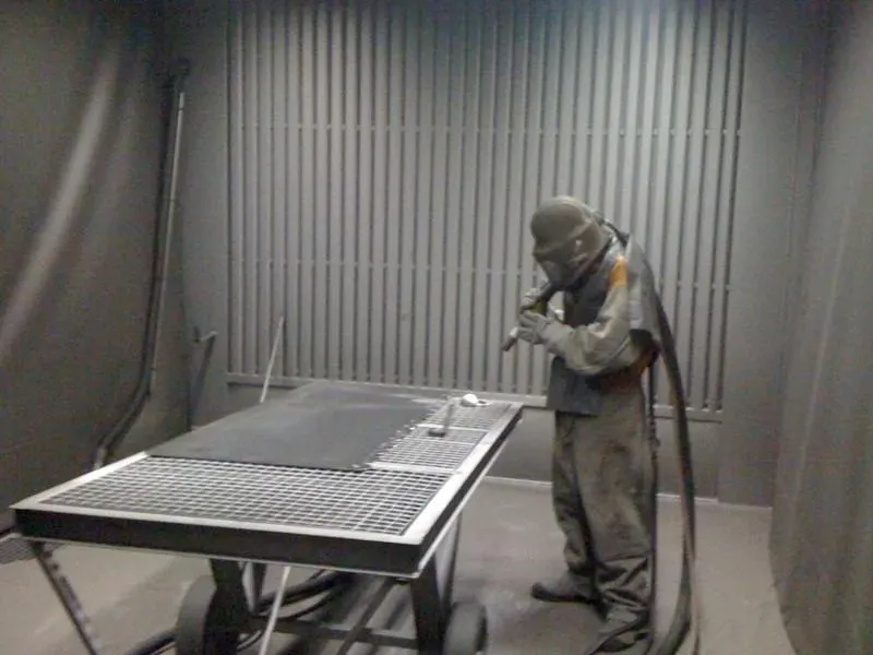 grenaillage à L'Isle-d'Espagnac