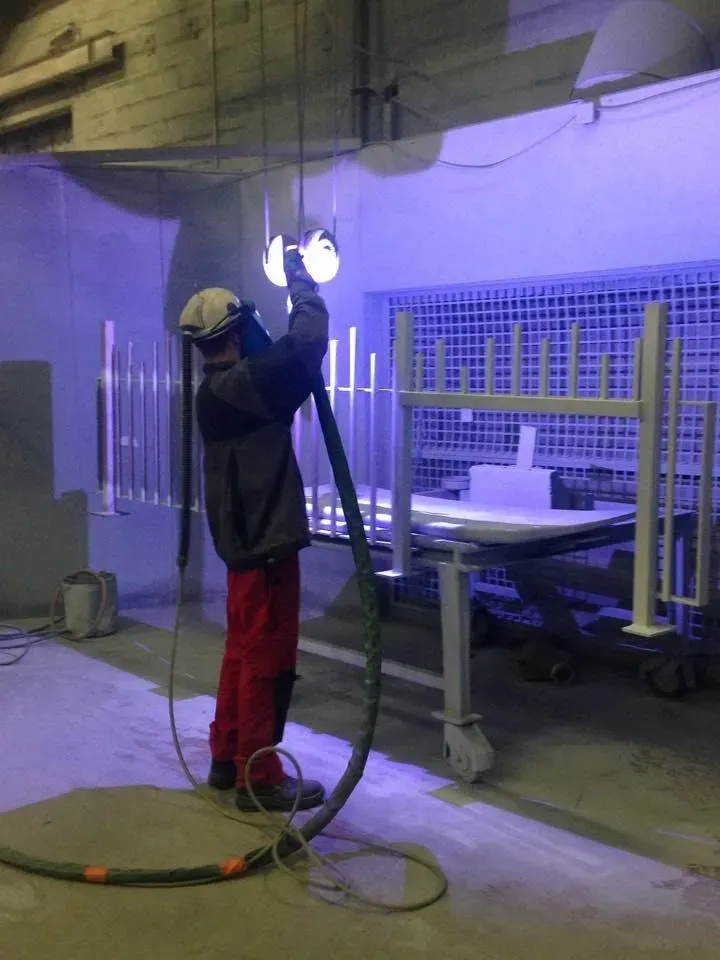 thermolaquage gardes-corps à L'Isle-d'Espagnac